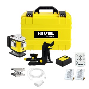 Laser krzyżowy NIVEL SYSTEM CL5R poziomica czerwony