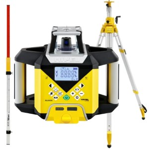 Laser obrotowy NL640G DIGITAL + Trójnóg SJJ32 + Łata LS-24
