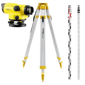 Zestaw Niwelator Optyczny Nivel N32x + Łata TS-50 + Statyw SJJ1