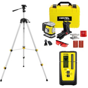 Zestaw Multilaser krzyżowy Nivel System CL2R poziomica + Statyw SJJ-M1 EX  + Czujnik RD800