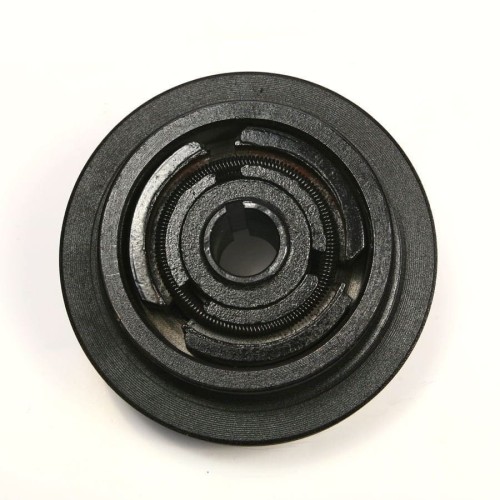 Sprzęgło odśrodkowe na wał 25mm pasek 17mm do zagęszczarki - przód.jpg